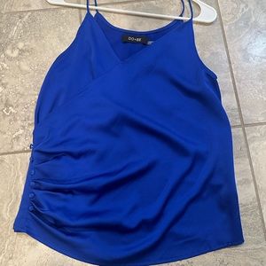 DO+BE Cobalt Blue Blouse